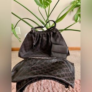 Gucci Dark Brown Monogram Shoulder Bag